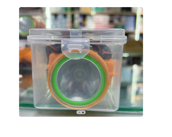 Linterna sin panel solar con pantalla